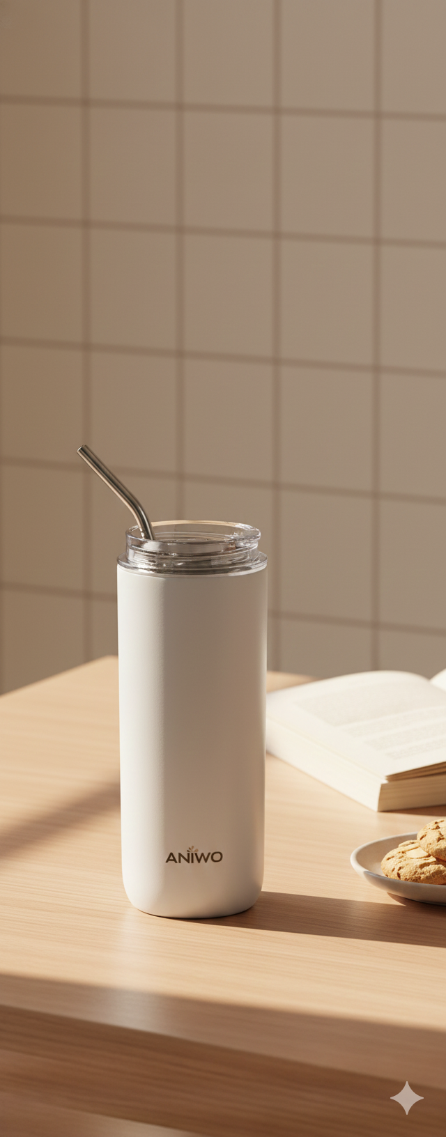 ANIWO Insulated Metal Coffee Mug